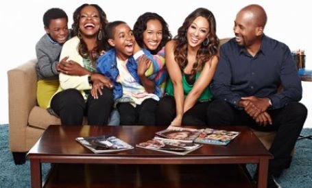 Michael Boatman with his family along with Tia Mowry